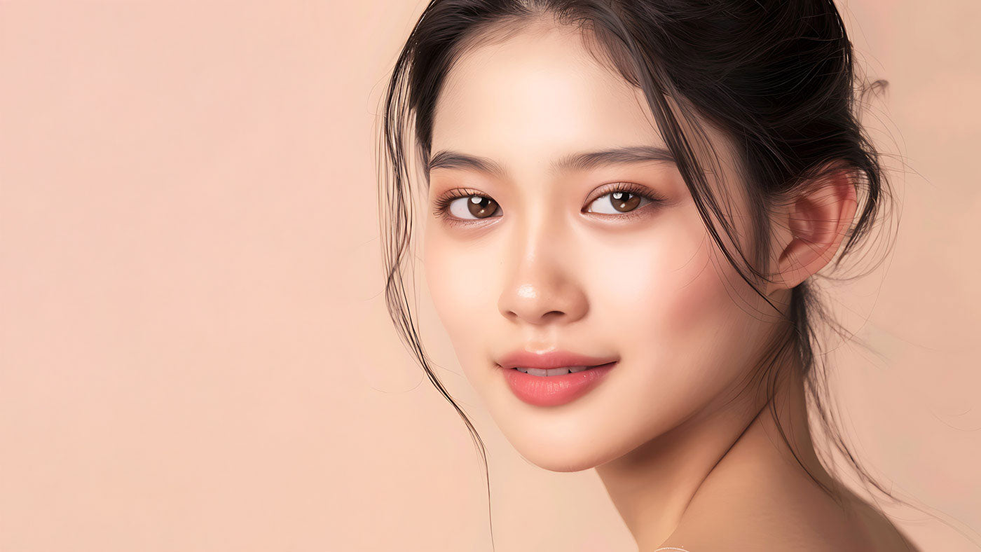 Close-up of a fit woman’s midsection wearing a blue sports bra and pink leggings, with her hands framing her stomach to symbolize gut health and digestive balance.